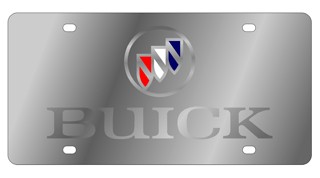 Buick Stainless Style License Plate