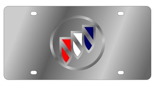 Buick Stainless Style License Plate