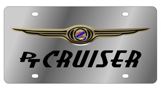 PT Cruiser Stainless Steel License Plate 