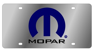 Mopar Stainless Steel License Plate