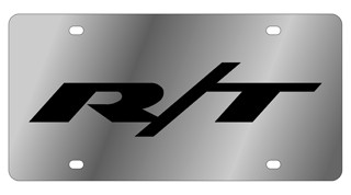 Dodge R/T Stainless Steel License Plate 