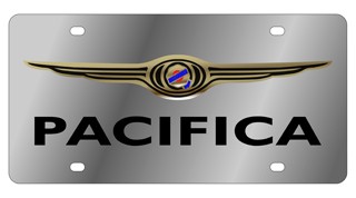 Chrysler Pacifica Stainless Steel License Plate