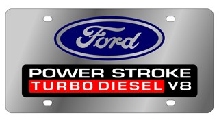 05 Ford Power Stroke Turbo Diesel V8 License Plate 