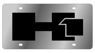 Hummer H1 Stainless Steel License Plate