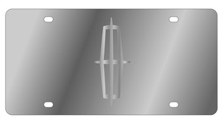 Lincoln Stainless Style License Plate