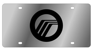 Lincoln Mercury Stainless Steel License Plate
