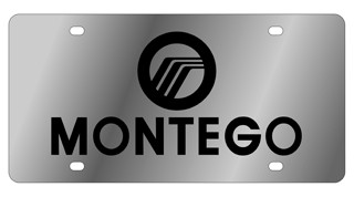 Mercury Montego Stainless Steel License Plate