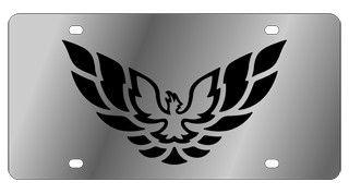 Pontiac Firebird Stainless Steel License Plate 