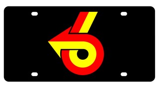 Buick Grand National Lazer-Tag License Plate