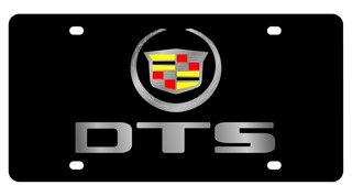 Cadillac DTS Lazer Tag License Plate