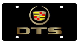 Cadillac DTS License Plate