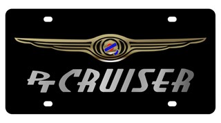 Chrysler PT Cruiser Lazer-Tag License Plate