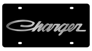 Dodge Charger Lazer-Tag License Plate 