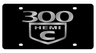 Chrysler 300C HEMI Lazer-Tag License Plate