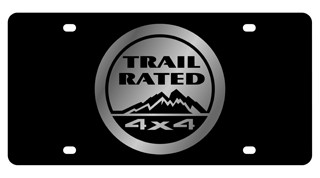 Jeep Trail Rated Lazer-Tag License Plate