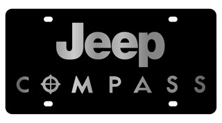 Jeep Compass Lazer-Tag License Plate