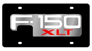 Ford F-150 XLT Lazer-Tag License Plate