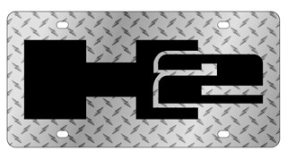 Hummer H2 License Plate - Lazer Style