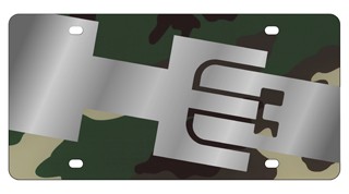 Hummer H3 Stamp Series license Plate - Lazer Style