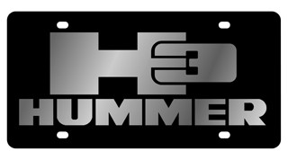 Hummer H3 Lazer-Tag License Plate 