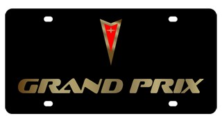 Pontiac Grand Prix - License Plate