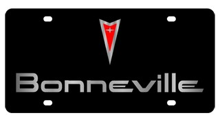 Pontiac Bonneville License Plate