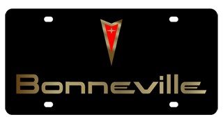 Pontiac Bonneville - License Plate