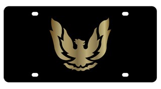 Pontiac Firebird - Retro - License Plate