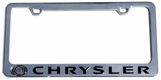 Chrysler License Plate Frame