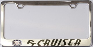 PT Cruiser License Plate Frame