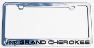 Jeep Grand Cherokee License Plate Frame