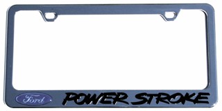 Ford Power Stroke License Plate Frame