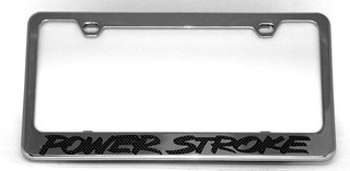 Ford Power Stroke License Plate Frame