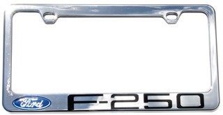 Ford Trucks F-250 License Plate Cover