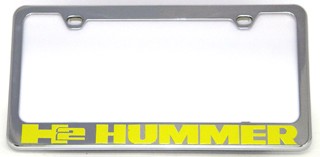 Hummer H2 License Plate Frame