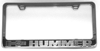 Hummer H3 License Plate Frame