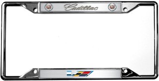 Cadillac V Series License Plate Frame