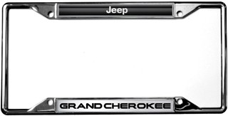 Jeep Grand Cherokee License Plate Frame