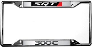 Chrysler SRT / 300 C License Plate Frame