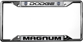 Dodge Magnum License Plate Frame