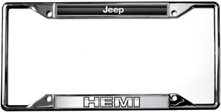 Jeep  HEMI License Plate Frame