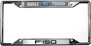Ford - Built Ford Tough / F-150 License Plate Cover