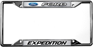 Ford Expedition License Plate Cover