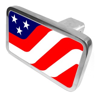 USA Flag Trailer Hitch Cover