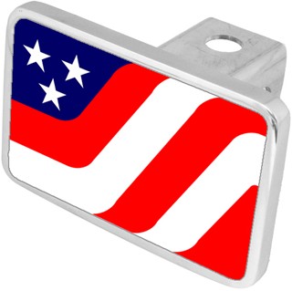 USA Flag Trailer Hitch Cover