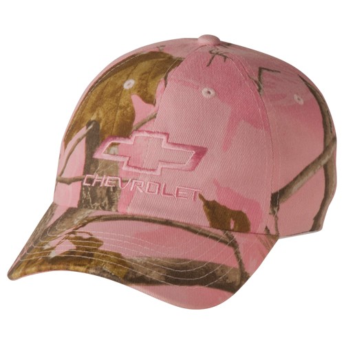 Chevy Ladies Realtree Camo Hat with Chevy Bowtie