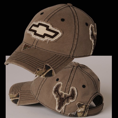 Chevy Camo Frayed Buck Hat