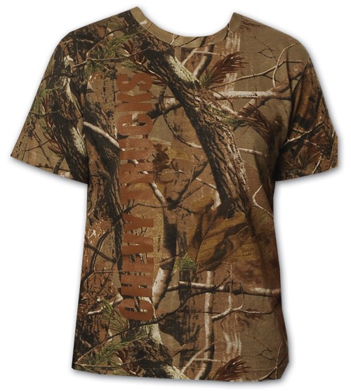 Chevy Trucks Realtree Camouflage Short Sleeve T Shirt