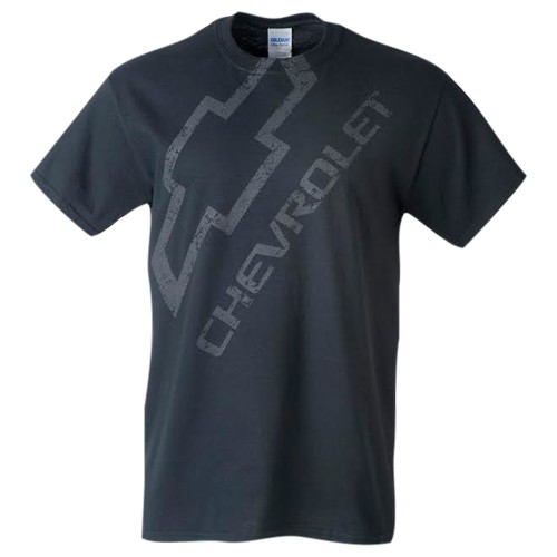 Chevrolet Distressed T-Shirt with Bowtie 