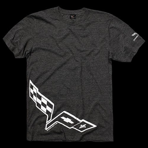 C6 Corvette Flag T Shirt